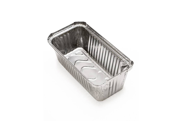 Eco Friendly 650ML Rectangular Foil Trays 8011 Aluminium Tinfoil